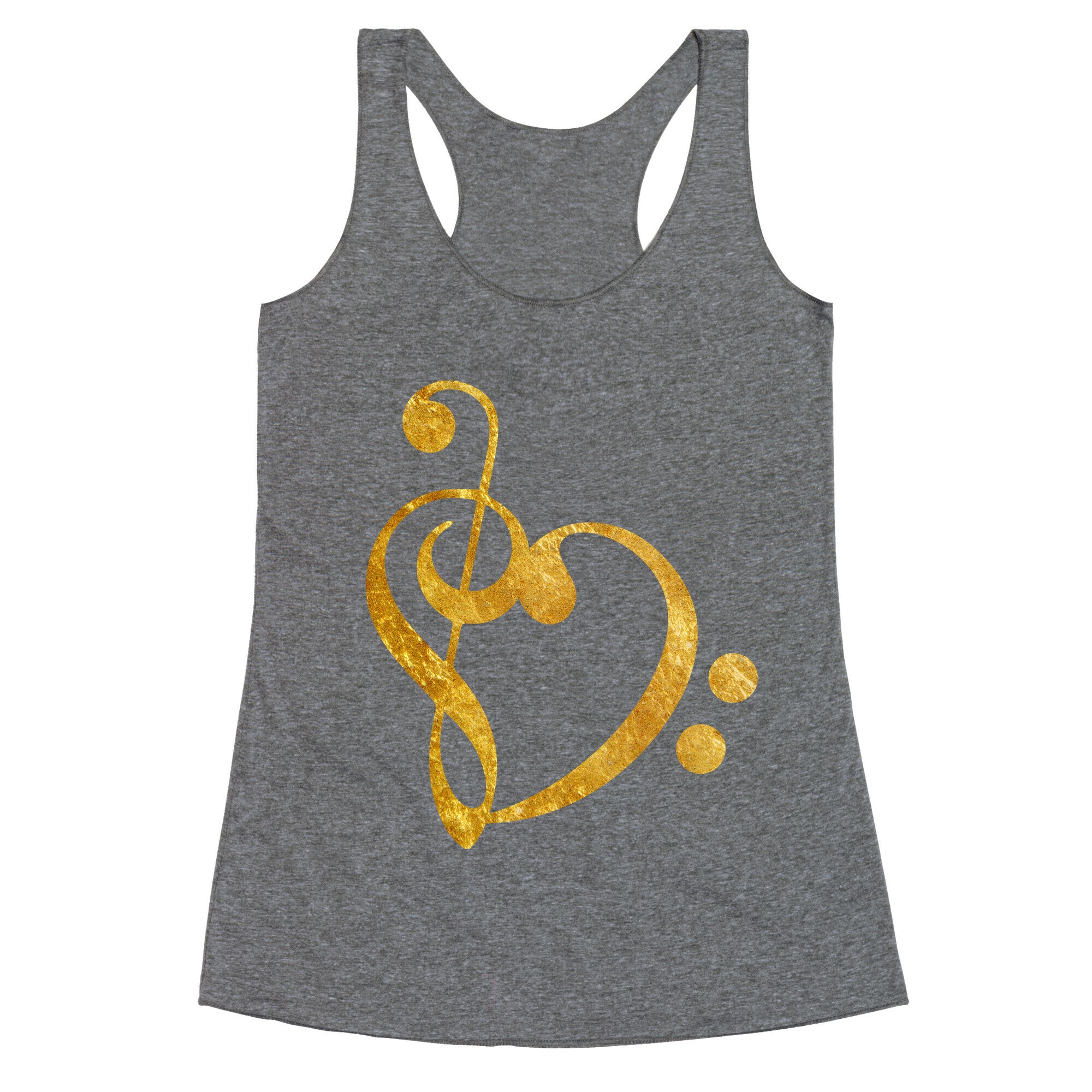Musical Heart Racerback Tank